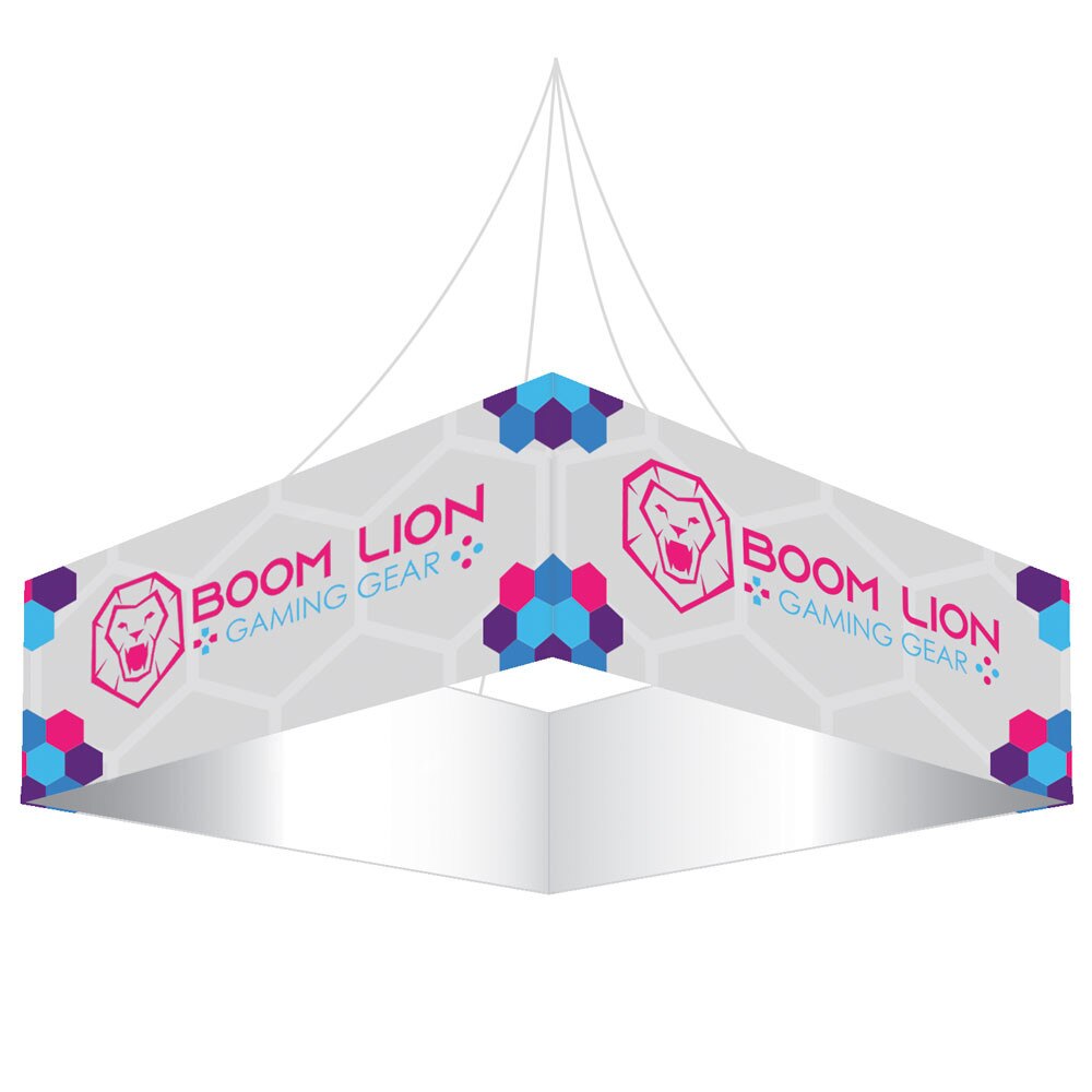 ONE CHOICE® 10 ft. Square Hanging Banner — Graphic Package
